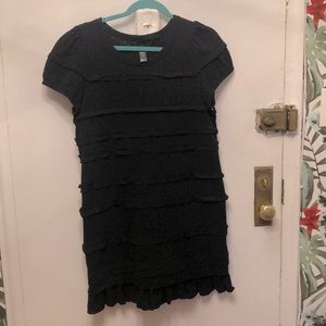 Marc by Marc Jacobs NWT Vintage Black Ruffle Dress